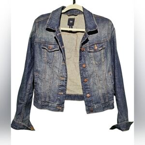 GAP EUC Oversized XS Women's Classic Blue Jean Jacket